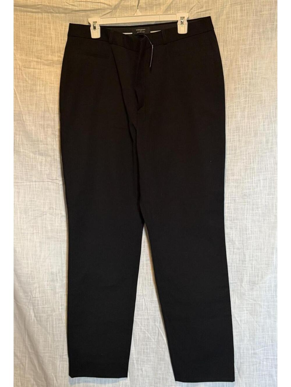 BANANA REPUBLIC High-Rise Sloan Full-Length Pants Women's Size 16 black